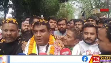 কংগ্ৰেছৰ টিকট লাভ কৰি নৱ গঠিত ১০ নং নিজা সমষ্টিত উপস্থিত কংগ্ৰেছৰ ৰাজ্যিক সাধাৰন সম্পাদক অমৃত বাদশা
গৌৰীপুৰৰ পৰা সাহাবুদ...