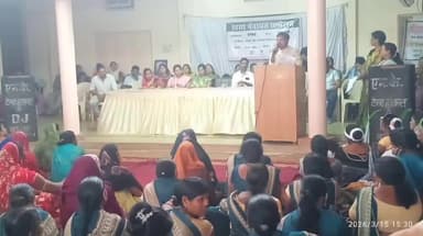 डभरा में स्वस्थ पंचायत सम्मेलन एवं जन संवाद आयोजित, स्वास्थ्य सेवाओं पर समुदाय की निगरानी को मजबूत करने पर जोर दिया गया