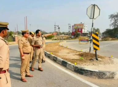 पिंड्रा: फूलपुर में डेयरी के सामने लगातार हो रहे हादसों को लेकर डीसीपी गोमती जून ने किया मौके का निरीक्षण