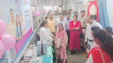 सक्ती में एचपीवी वैक्सीन अभियान का शुभारंभ, दो बालिकाओं को टीका लगाकर हुई शुरुआत