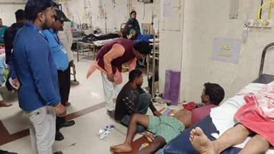 କେନ୍ଦୁଝର ସଦର: କରଞ୍ଜିଆ ଅଞ୍ଚଳରେ ଘଟିଥିବା ଘୂର୍ଣ୍ଣି ଝଡ଼ରେ ଆହତ ହୋଇଥିବା ଭାଇ ଓ ଭଉଣୀମାନଙ୍କୁ କଟକ ସ୍ଥିତ SCB ମେଡିକାଲ୍ କଲେଜ୍ ଓ ହସ୍ପିଟାଲ୍ରେ ଭେଟି ତା