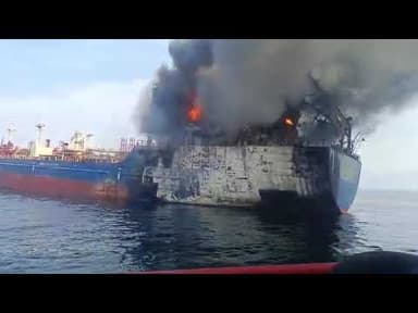 कब बुझेगी यह आग ? #iran #war #इजराइल #shiping #sea