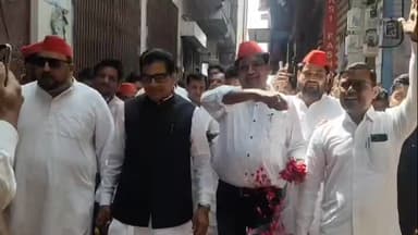 हसनपुर: समाजवादी पार्टी के वरिष्ठ नेता रामगोपाल यादव ने निभाया वादा, 13 साल बाद सैदनगली पहुंचे, हुआ स्वागत