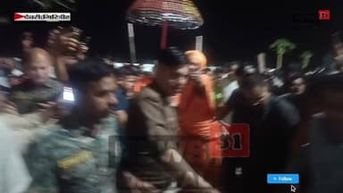 देवरी प्रखंड स्थित देवपहाड़ी में निरंजनी पीठाधीश्वर स्वामी जी महाराज के आगमन से उमड़ी श्रद्धालुओं की भीड़ #viewersfriend...