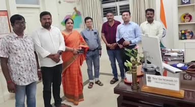 ବାଲେଶ୍ବର ସଦର: ଜିଲ୍ଲାପାଳଙ୍କ କାର୍ଯ୍ୟାଳୟ ରେ ଜିଲ୍ଲାପାଳଙ୍କୁ ଭେଟିଲେ ଜାଗ୍ରତ ଜଳେଶ୍ଵର ର ସଦସ୍ୟ,ସଦସ୍ୟା