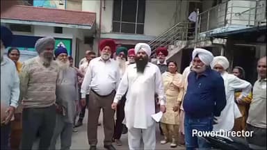 पांवटा साहिब: जल संकट की समस्या को लेकर किसानों का गुस्सा फूटा, जमकर की नारेबाजी
