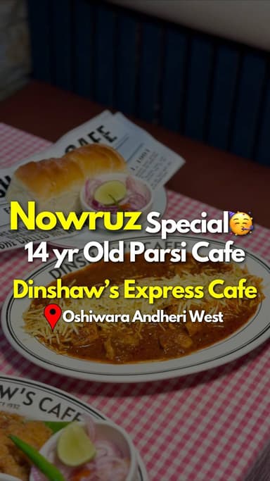 Nowruz special ke liye mil gaya ek perfect Parsi feast
📍 @dinshawsxcafe 14 year old heritage spot, Parsi celebs ka favo...