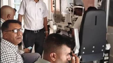 डूंगरपुर: डूंगरपुर में निःशुल्क नेत्र जांच शिविर आयोजित, 107 लोगों की हुई जांच