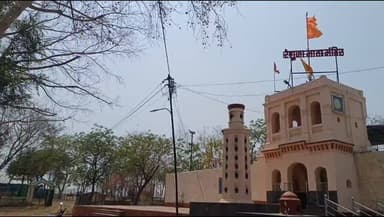 चैत्र नवरात्रि को लेकर रेणुका माता मंदिर पर अंतिम तैयारिया हुई पुरी #reel #burhanpur #mohandhakle