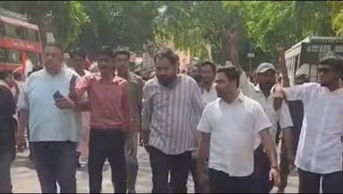 दिल्ली में विधानसभा घेराव में शामिल हुए बुरहानपुर विधानसभा अध्यक्ष देवेश्वर सिंह ठाकुर #reel #burhanpur #mohandhakle