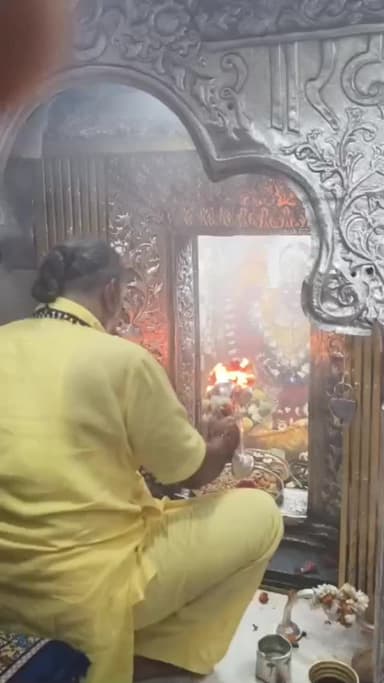 चैत्र नवरात्र का शुभारंभ, मां शारदा शक्तिपीठ मैहर में भक्ति का 9 दिवसीय महोत्सव प्रारंभ #मैहर#ma Sharda temple maihar