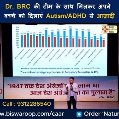 Dr. BRC की टीम के साथ मिलकर अपने बच्चे को दिलाएं Autism/ADHD से आज़ादी
Helpline Number : 9312286540
#drbrc #biswarooproy...