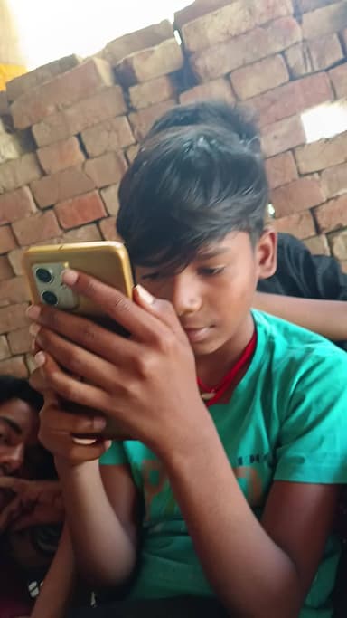 Salempur gaam me ek ladk ka instgram id bain hone par tabar pa chara #trendingreelsvideo