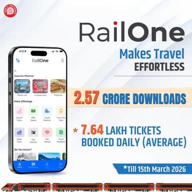 Indian Railways #RailOneApp brings ticketing, enquiry and Railmadad services together in one place, driving a seamless digital experience for millions of passengers.