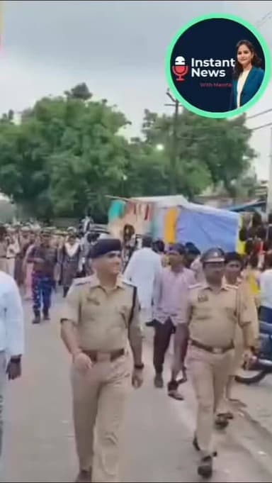 #अलीगढ़
♦️मंडलायुक्त, डीआईजी, जिलाधिकारी व एसएसपी अलीगढ़ द्वारा अन्य पुलिस एवं प्रशासनिक अधिकारियों के साथ त्यौहार ईद-उ...