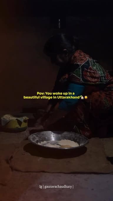 Pov: You woke up in a
beautiful village in Uttarakhand☀️😍
.
.
#uttarakhand #pahadi