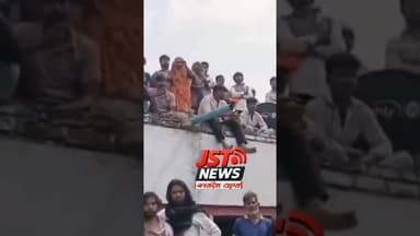 मथुरा कांड के बाद फरसा वाले बाबा के अंतिम दर्शन. #reels #news #baba #darshan