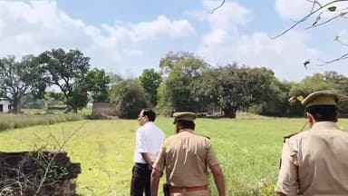 #बलिया #एसपी ने #भीमपुरा व #नगरा थाने का किया #निरीक्षण