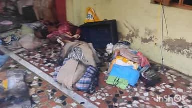 લુણાવાડા: લુણાવાડા શહેરમાં રહેણાંક મકાનમાં આગ લાગી આગ ઉપર કાબુ મેળવ્યો