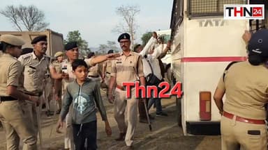 #रायगढ़ 4 साल की बच्ची को भेजा गया जेल.. अपनी मम्मी के साथ पापा को छुड़ाने के लिए और अपनी जमीन बचाने के लिए धरना पर बै...