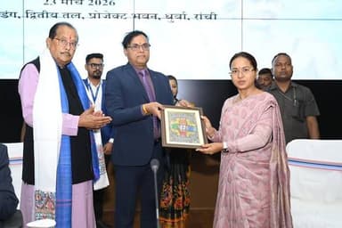 किसान क्रेडिट कार्ड (केसीसी) की धीमी प्रगति चिंताजनक : कृषि मंत्री शिल्पी नेहा तिर्की
एसएलबीसी की 94वीं बैठक में कृषि म...