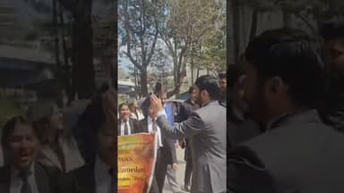 #शहीदी दिवस पर, चम्बाघाट में पदयात्रा एवं विकसित भारत युवा वार्ता #प्रतियोगिता का आयोजन