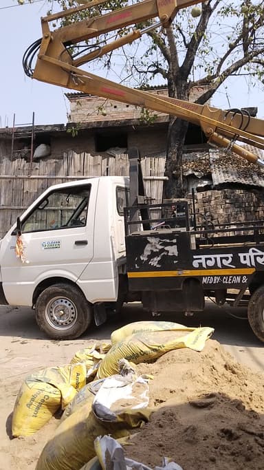 6 महीने के बाद, तेघड़ा नगर परिषद द्वारा स्ट्रीट लाइट रिपेयरिंग