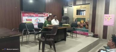 आज सामुदायिक स्वास्थ्य केन्द्र खैर से डॉ रोहित भाटी की टीम ने समस्त प्राथमिक विद्यालय के प्राचार्यों की बैठक