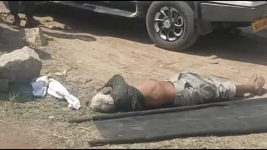 कृपालपुर एनीकट गेट के पास मिला एक व्यक्ति का शव, एफएसएल टीम के साथ कोलगवां पुलिस मौके पर पहुंची