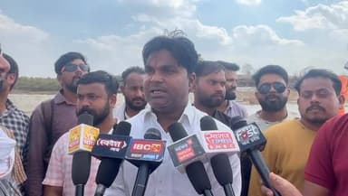 Adani Barrage Controversy: केवई नदी सूखने की कगार पर, ग्रामीणों ने किया बड़ा आंदोलन#Adani #KewaiNadi #AnuppurNews #Water...