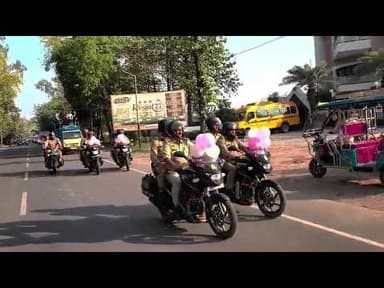 मिशन शक्ति के तहत निकाली जागरूकता स्कूटी रैली एसपी ने हरी झंडी दिखाकर किया रवाना#jnsnews24 #jannayak