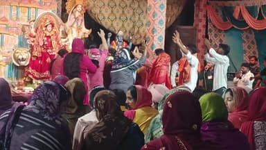 भदौड़ी में प्रसिद्ध माता के दरबार में सालाना जगराते में हजारों लोग हुए नतमस्तक@#