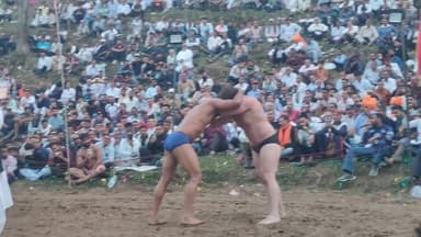 हटवाड दंगल में juber russia Vs Jonty Gujar में फाइनल मुकाबला #communitysupport #wrestling #follwer #viral