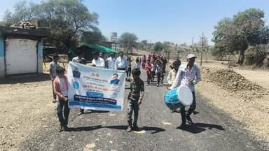 #जल_गंगा_संवर्धन_अभियान_MP अंतर्गत प्रभात फेरी निकालकर दिया जल संरक्षण का संदेश
मध्यप्रदेश जन अभियान परिषद् द्वारा संच...