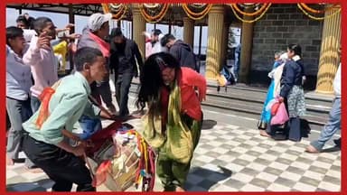 #नवरात्र समापन पर मंडाण। #देखिए तस्वीरें।