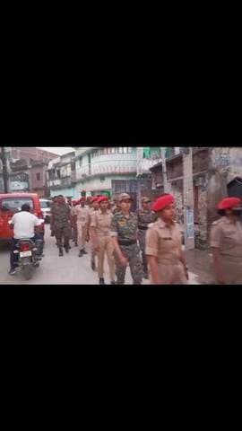 कहलगांव अनुमंडल प्रशासन ने रामनवमी पर्व को लेकर निकाला फ्लैग मार्च #purbi_bihar_times #bhagalpur_silkcity #bhagalpur #प...