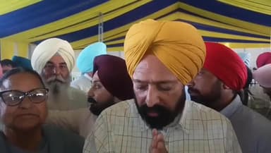 ਫਤਿਹਗੜ੍ਹ ਸਾਹਿਬ: ਸਰਹਿੰਦ ਅਨਾਜ ਮੰਡੀ ਵਿਖੇ ਆਪ ਦੇ ਹਲਕਾ ਫਤਿਹਗੜ ਸਾਹਿਬ ਦੇ ਵਿਧਾਇਕ ਲਖਬੀਰ ਸਿੰਘ ਰਾਏ ਨੇ ਕੀਤੀ ਪ੍ਰੈਸ ਕਾਨਫਰੰਸ