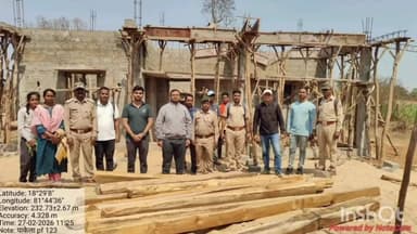 सुकमा: अंतर्राज्यीय तस्करी गिरोह पर कार्रवाई, सुकमा वन मंडल ने 7 से 8 लाख रुपये की सागौन लकड़ियां की ज़ब्त