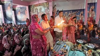 सेगांव: 🌺 मर्यादा पुरुषोत्तम का भव्य अवतरण: सेगांव राम मंदिर में फूलों की बहार, हजारों भक्तों का जनसैलाब! 🌺 #रामनवमीं #श्रीराम