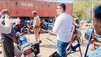 #gonda में रसोई गैस और तेल पर्याप्त : #sdm #awanishtripathi