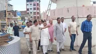 भिवानी: अग्रसेन चौक निर्माण में देरी, MLA घनश्याम की चेतावनी, अग्रवाल सभा ने दी अनशन की धमकी