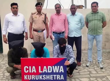 लाडवा: शिव मोहल्ला में गोली चलाने और मारपीट करने के आरोपी पुलिस द्वारा गिरफ्तार