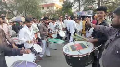 पाली: भव्यता से निकला ऐतिहासिक जवारा जुलूस, हज़ारों श्रद्धालु रहे उपस्थित