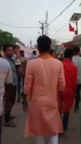 27/03/2026 को बबुरा में राम नवमी का भव्य जुलूस निकला गया