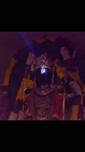 श्रीराम जी का भव्य सूर्य तिलक... श्रीराम नवमी 2026......