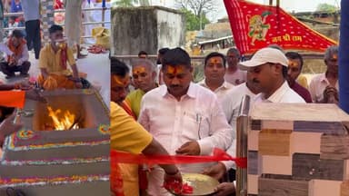 ग्राम शोभनडीह में हो रहे सामाजिक रामधुन का उद्घाटन मुरादे पंचायत के मनीनीय मुखिया प्रतिनिध श्री नरेश प्रसाद सिंह जी किया