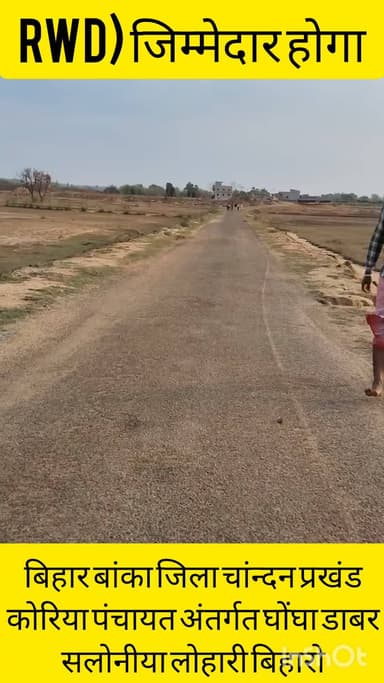 Banka चांन्दन प्रखंड कोरिया पंचायत अंतर्गत वार्ड 8 घोंघा डाबर सलोनीया लोहारी बिहारो सरकारी रोड हालत गंभीर बनी हुई है