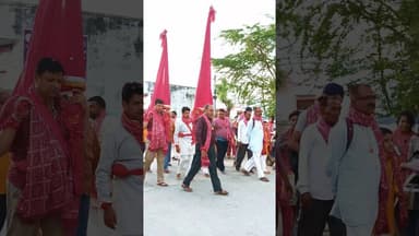 आ रहा है हनुमान जन्मोत्सव, चिड़ावा से सालासर धाम के लिए रवाना हुए श्रद्धालु #salasarbalaji