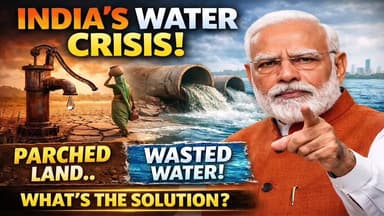 India’s Biggest Water Crisis 😱 | Billions of Litres Wasted Every Year! #water