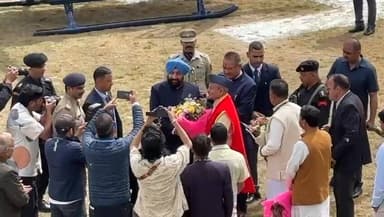 #महामहिम राज्यपाल लेफ्टिनेंट #जनरल गुरमीत सिंह (से.नि) पहुँचे कृषि विश्वविद्यालय भरसार, वीसी परविंदर कौशल व कैबिनेट मंत्...